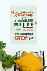 A Journey Poster | Gym and Motivational Quotes Posters