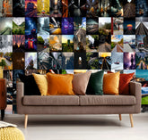 Life Of Journey | Super 60 Posters Set