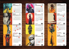 Anime Heros Premium Table Desk Calendar – 2026