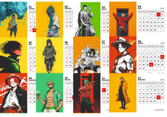 ANIME MAN Premium Table Desk Calendar