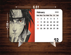 Anime Heros Premium Table Desk Calendar – 2026