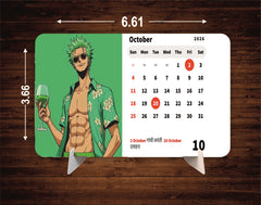 Anime Premium Table Desk Calendar – 2026