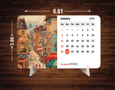 Aesthetic Premium Table Desk Calendar – 2026