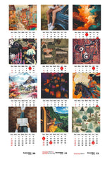 Aesthetic Premium Table Desk Calendar