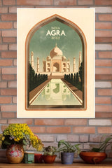 Agra Taj Poster | CIty Posters