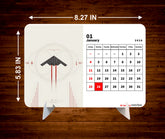 Air FIGHTER PLANE Beast Premium Table Desk Calendar