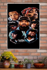 American Rapper Tupac Shakur Poster | Music Posters