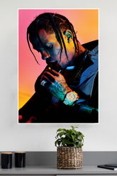 American Rapper and Singer Travis Scott Poster | Music Posters