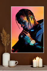 American Rapper and Singer Travis Scott Poster | Music Posters