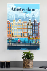 Amsterdam Poster | CIty Posters