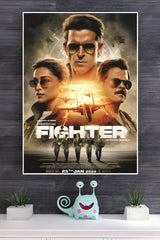 Anil Kapoor, Deepka Padukon, Hrithik Roshan Fighter Movie Poster | Bollywood Posters