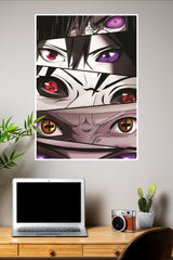 Anime Naruto Eye Design Poster | Anime Posters