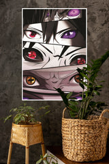 Anime Naruto Eye Design Poster | Anime Posters