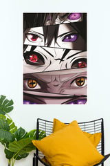 Anime Naruto Eye Design Poster | Anime Posters