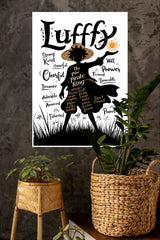 Anime One Piece Luffy Poster | Anime Posters