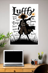 Anime One Piece Luffy Poster | Anime Posters