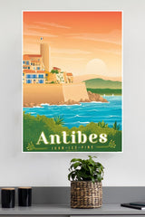 Antibes Poster | CIty Posters