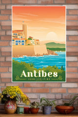 Antibes Poster | CIty Posters