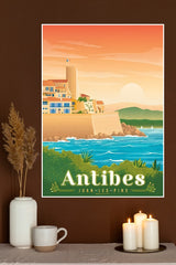 Antibes Poster | CIty Posters