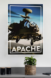 Apache Poster | Fighter Plan Posters