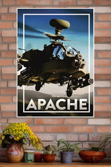 Apache Poster | Fighter Plan Posters