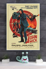 Art Rehab John Wick Movie Poster | Hollywood Posters
