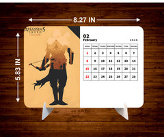 Assassin's Creed Premium Table Desk Calendar