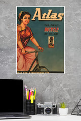 Atlas - The Finest Bicycle of Today Poster | Bollywood Posters