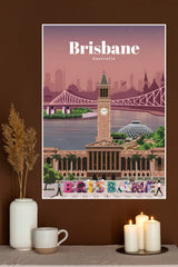 Australia Brisbane Poster | City Posters