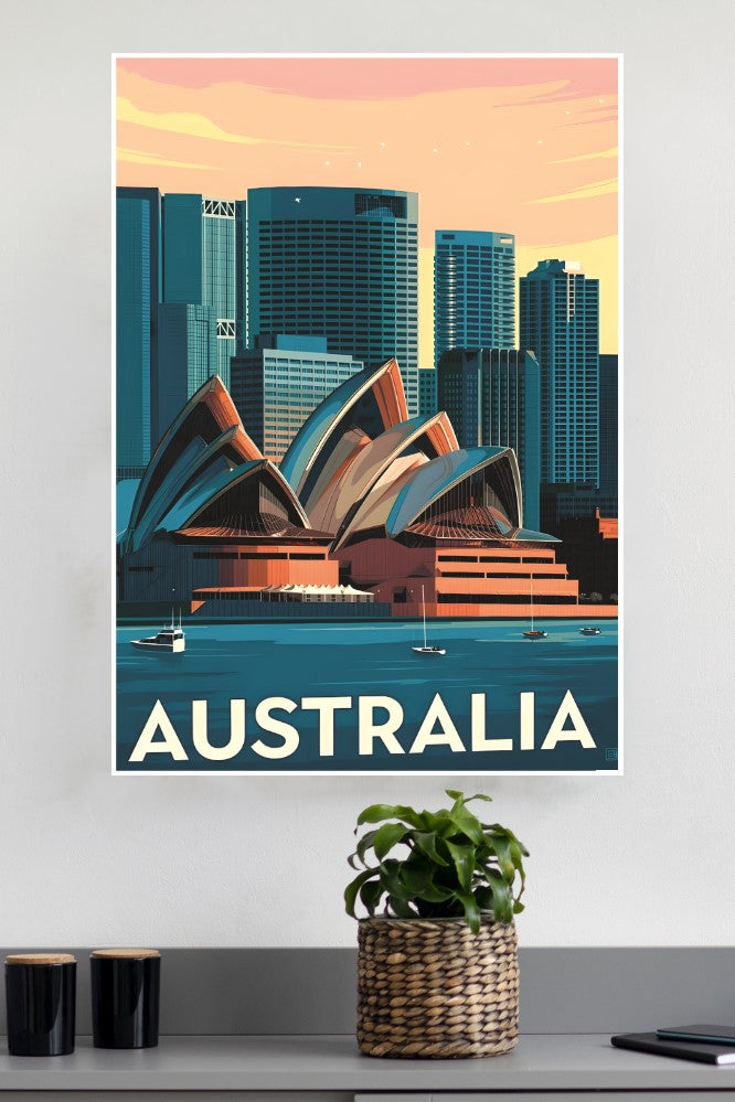 Australia Sydney Opera House Poster | City Posters