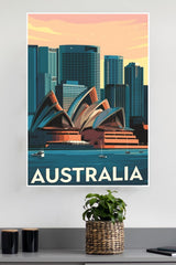 Australia Sydney Opera House Poster | City Posters