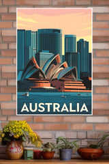 Australia Sydney Opera House Poster | City Posters