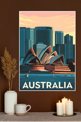 Australia Sydney Opera House Poster | City Posters