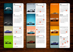 Car Premium Table Desk Calendar – 2026