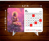 Bajrang Bali Premium Table Desk Calendar