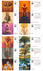 Bajrang Bali Premium Table Desk Calendar