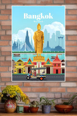 Bangkok Poster | CIty Posters
