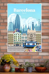 Barcelona Poster | CIty Posters