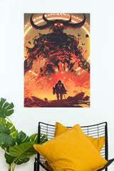 Battle for the Demon Crown Poster | Darkness Posters