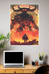 Battle for the Demon Crown Poster | Darkness Posters