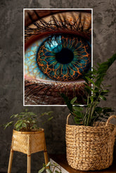 Beautiful Brown Eye Poster | Eyes Posters