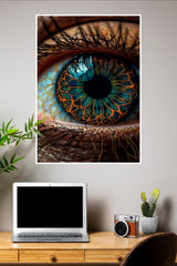 Beautiful Brown Eye Poster | Eyes Posters