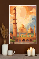 Beautiful Tajmahal Poster | CIty Posters