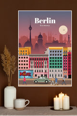 Berlin CIty Poster | CIty Posters