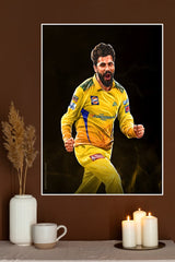 Best All Rounder Ravindra Jadeja Poster | Cricketers Posters | Sports Poster