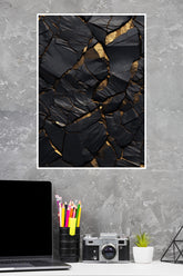 Black And Gold Poster | Art Posters