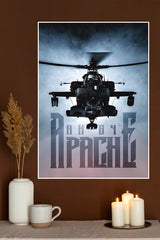 Boeing Ah-64 Apache Poster | Fighter Plan Posters
