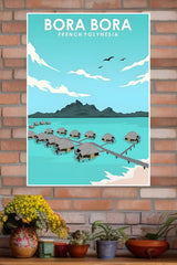 Bora Bora Poster | CIty Posters
