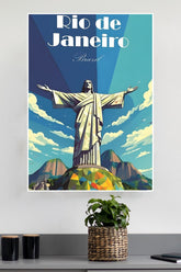 Brazil Rio De Janeiro Poster | CIty Posters