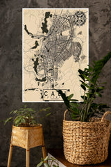Cali Poster | Map Posters